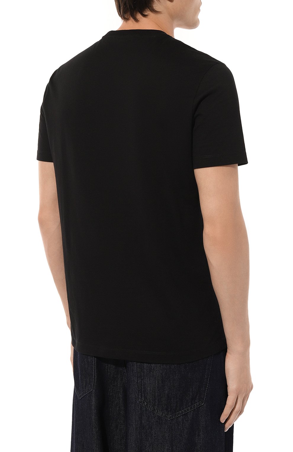 Хлопковая футболка VERSACE, арт. 1008481/1A08489, фото 4