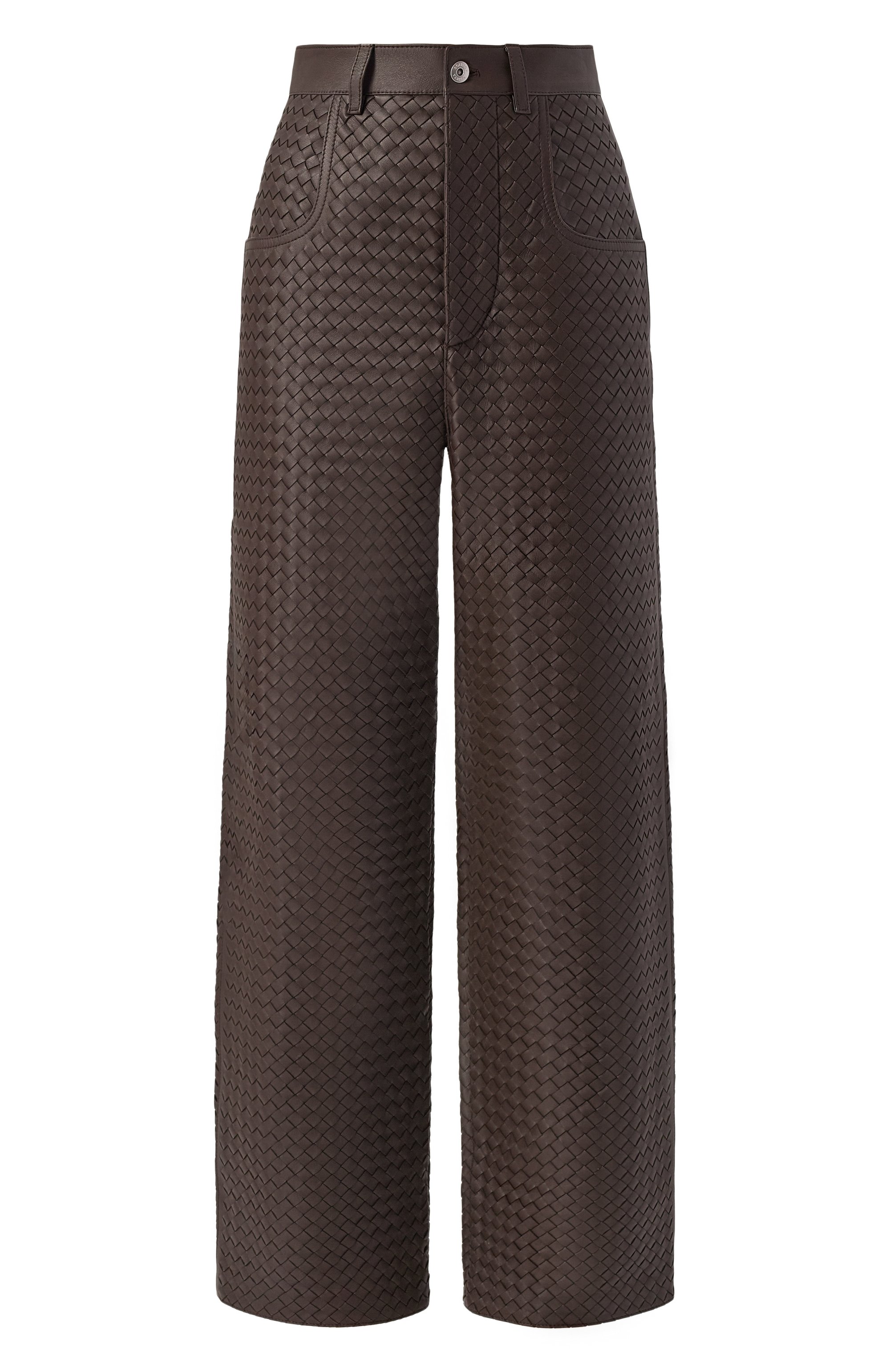 Кожаные брюки BOTTEGA VENETA, арт. 854664/V6AR0, фото 1