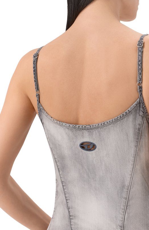 Джинсовое платье De-Spoky Diesel A23862/068WG Серый  A23862/068WG Фото 4