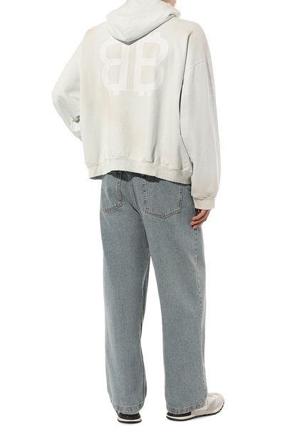 Хлопковое худи BALENCIAGA, арт. 742603/T0VU7, фото 2