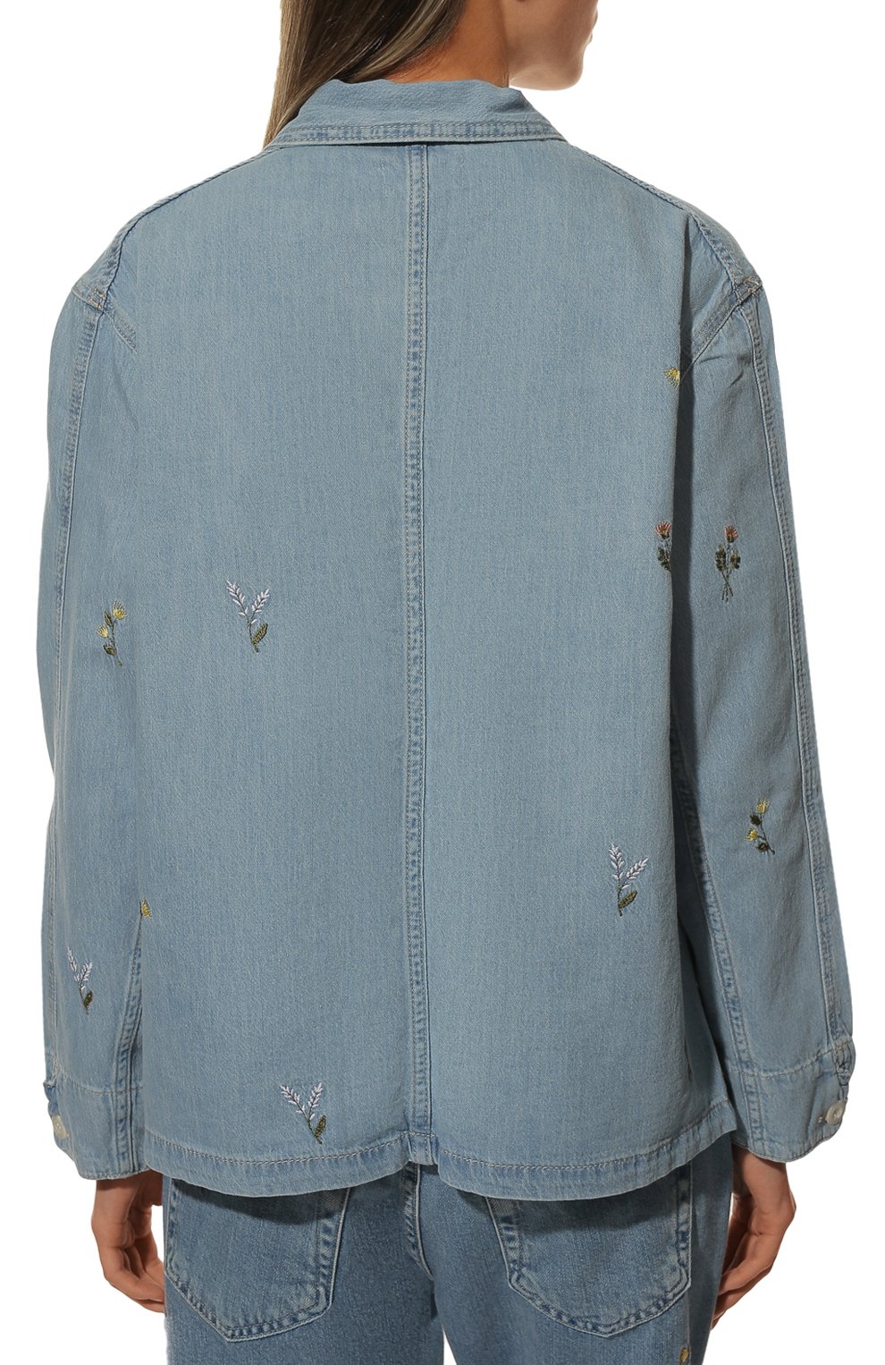 Джинсовый жакет AG ADRIANO GOLDSCHMIED, арт. BIG4570/EBSBFG, фото 4