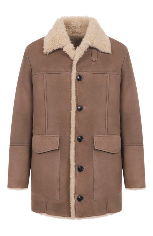 Дубленка из овчины MVST M25.1MM.0004/PELLULUNG0 Коричневый M25.1MM.0004/PELLULUNG0