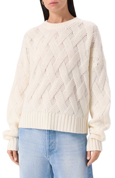 Свитер из шерсти и кашемира ALLUDE, арт. 255/17691, фото 3