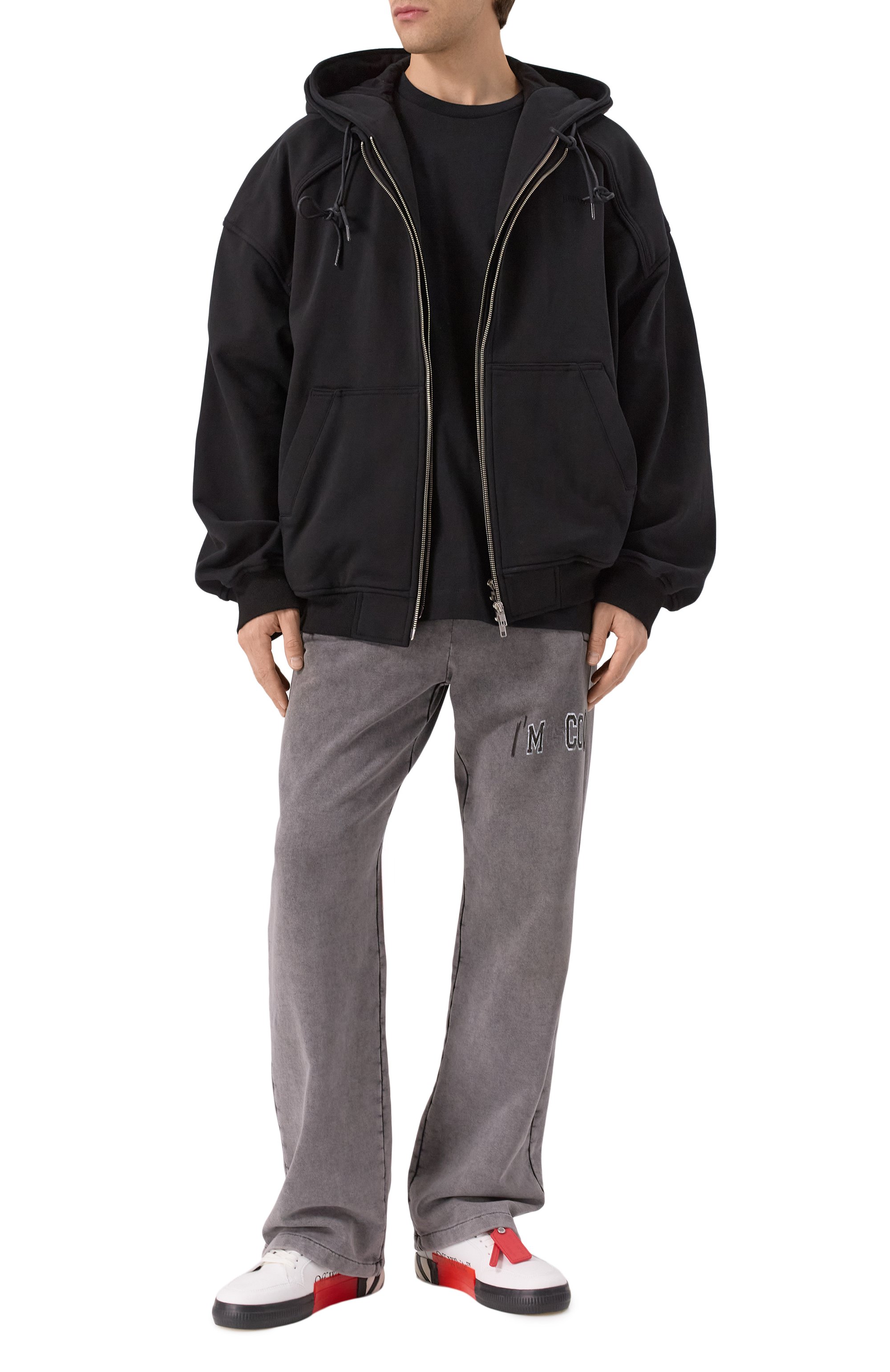 Хлопковые брюки DIEGO VENTURINO, арт. DVPNTLC00L, фото 2