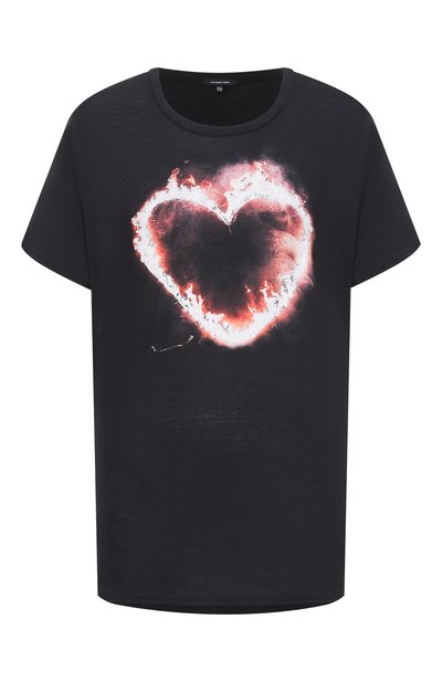 Женская футболка из хлопка и кашемира R13, арт. R13WK001-K016A_001