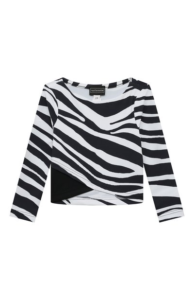 Раздельный купальник NATAYAKIM черно-белого цвета по цене 18000 руб., арт. NY-070/19K, фото 2 Раздельный купальник NATAYAKIM, арт. NY-070/19K, фото 2