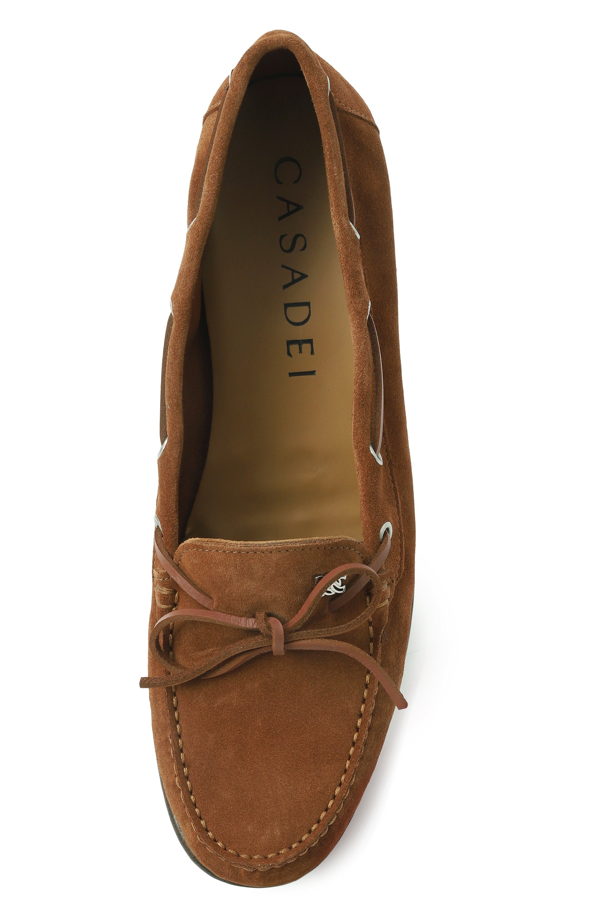 Замшевые топсайдеры CASADEI, арт. 1D290J0101/C2682, фото 6