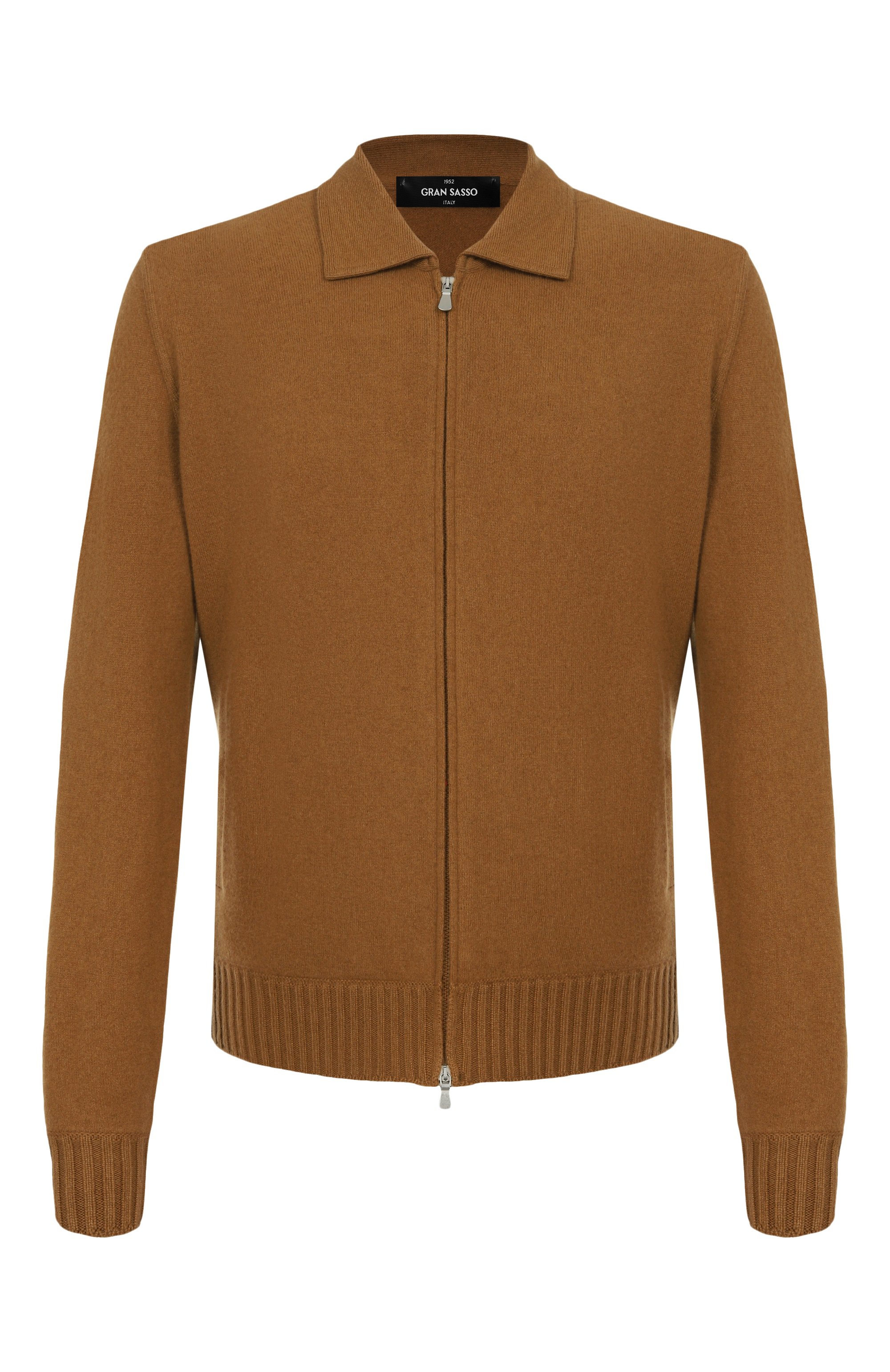 Кашемировый кардиган GRAN SASSO коричневого цвета по цене 95900 руб., арт. 57151/20206, фото 1 Кашемировый кардиган GRAN SASSO, арт. 57151/20206, фото 1