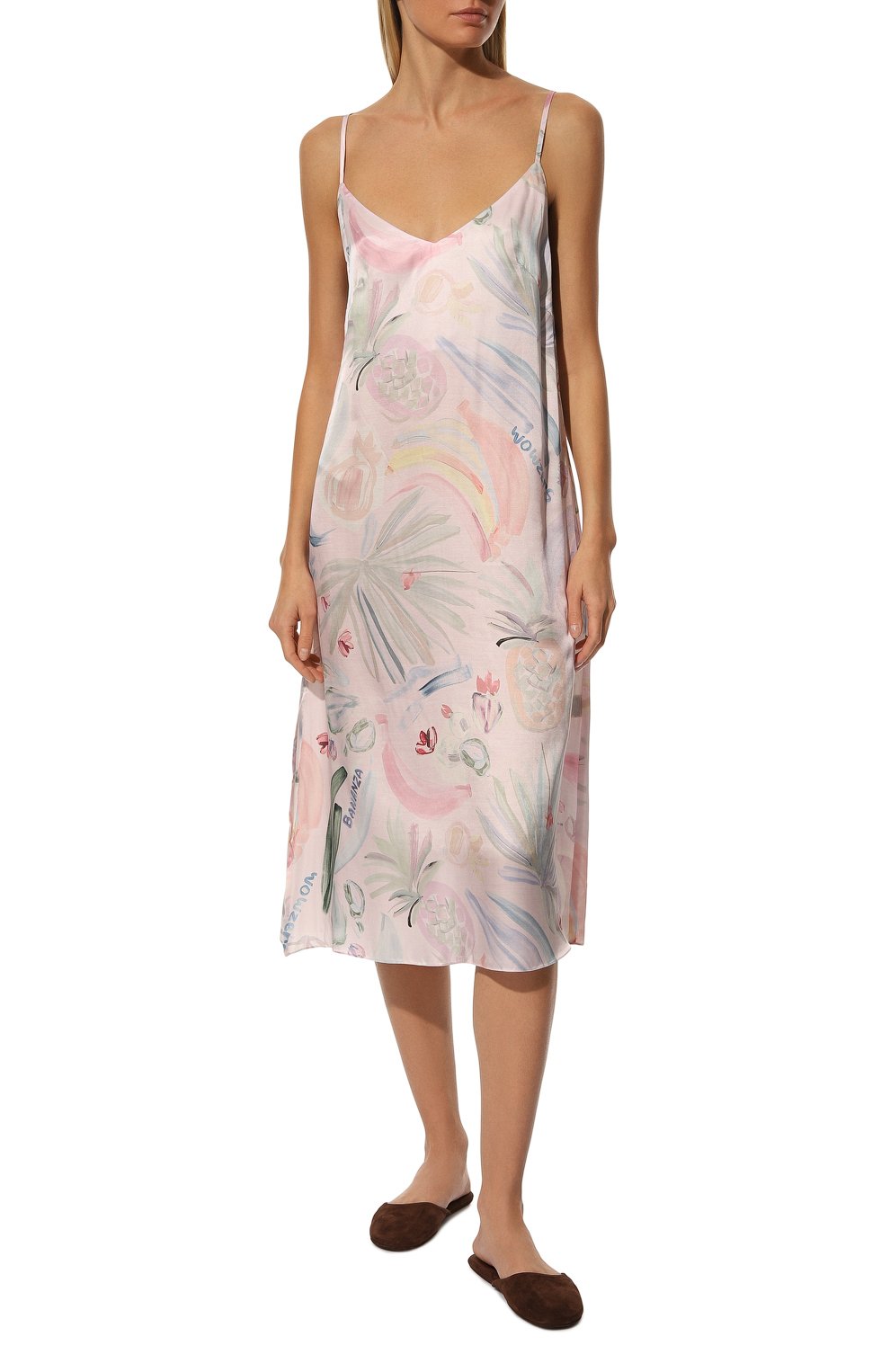 Сорочка из шелка и хлопка ANY WOWZERS, арт. DRS01-BNZP, фото 2