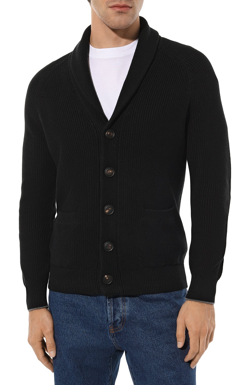 Хлопковый кардиган BRUNELLO CUCINELLI, арт. M2874B2216, фото 3