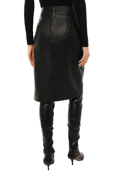 Кожаная юбка BOSS, арт. 50489116, фото 4