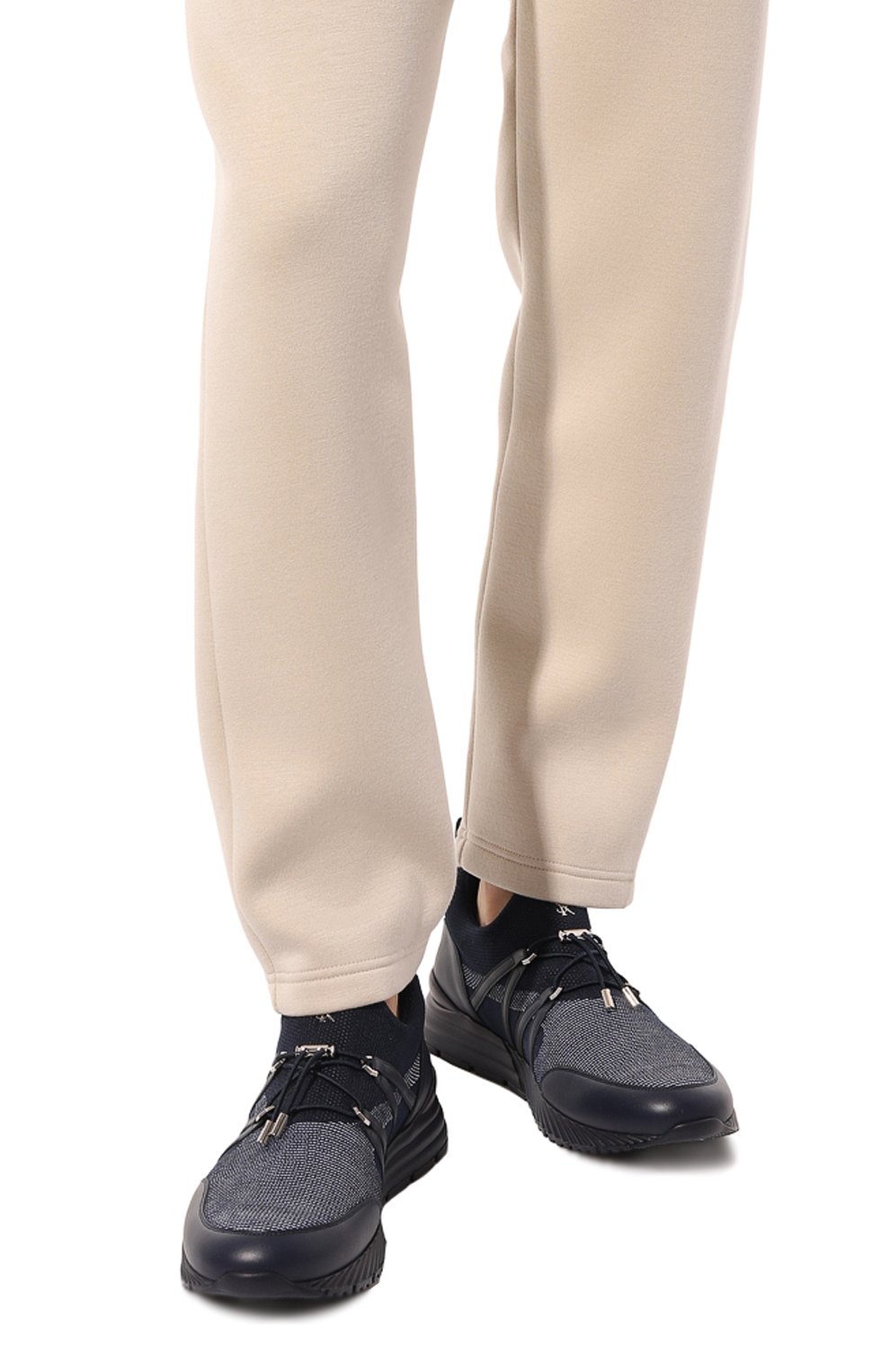 Текстильные кроссовки STEFANO RICCI, �арт. UF689G6477/TSWYSD, фото 3