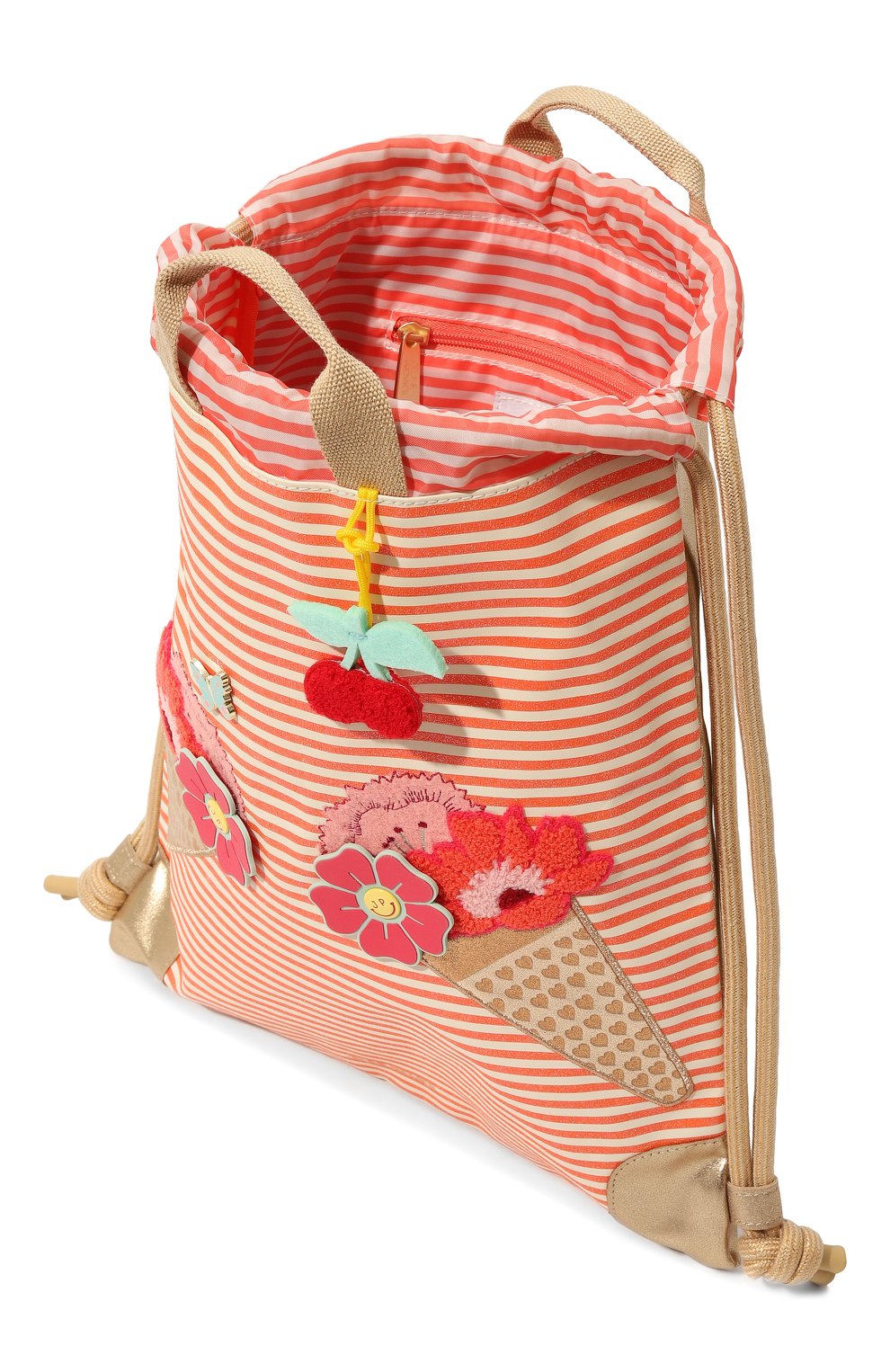 Текстильный рюкзак JEUNE PREMIER розового цвета по цене 10550 руб., арт. Ci023201, фото 3 Текстильный рюкзак JEUNE PREMIER, арт. Ci023201, фото 3