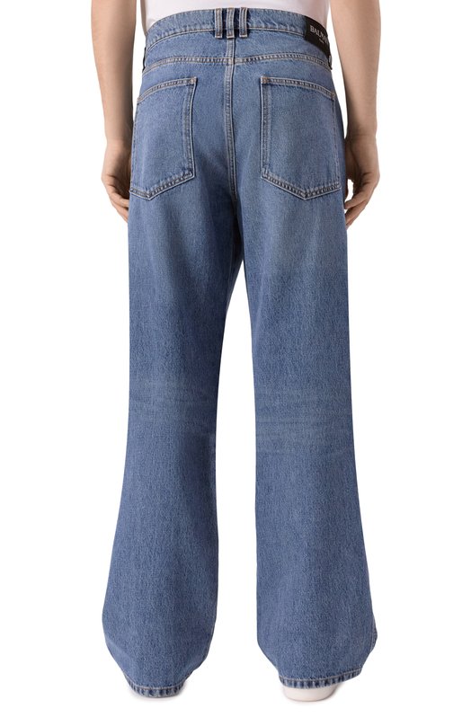 Джинсы Balmain FH0ML137/DG02 Синий  FH0ML137/DG02 Фото 4