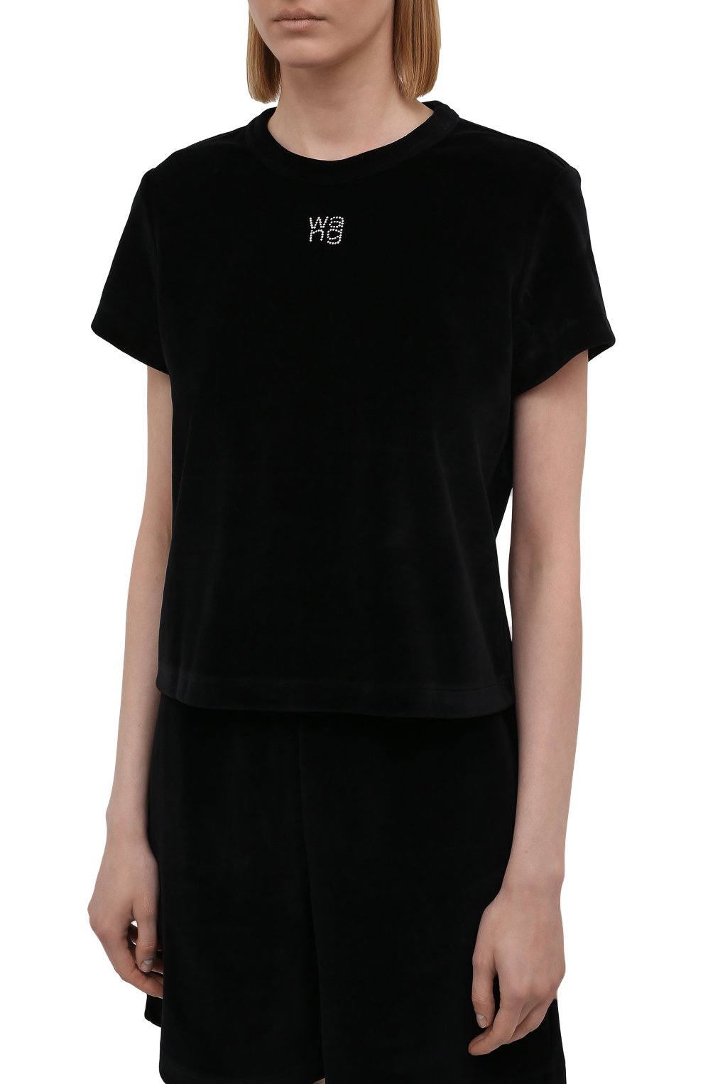Хлопковый топ ALEXANDERWANG.T, арт. 4CC3211253, фото 3