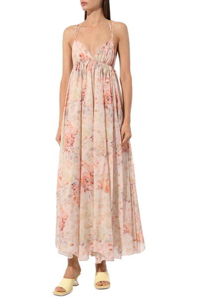 Платье из хлопка и шелка YVON, арт. 00 30021, фото 3