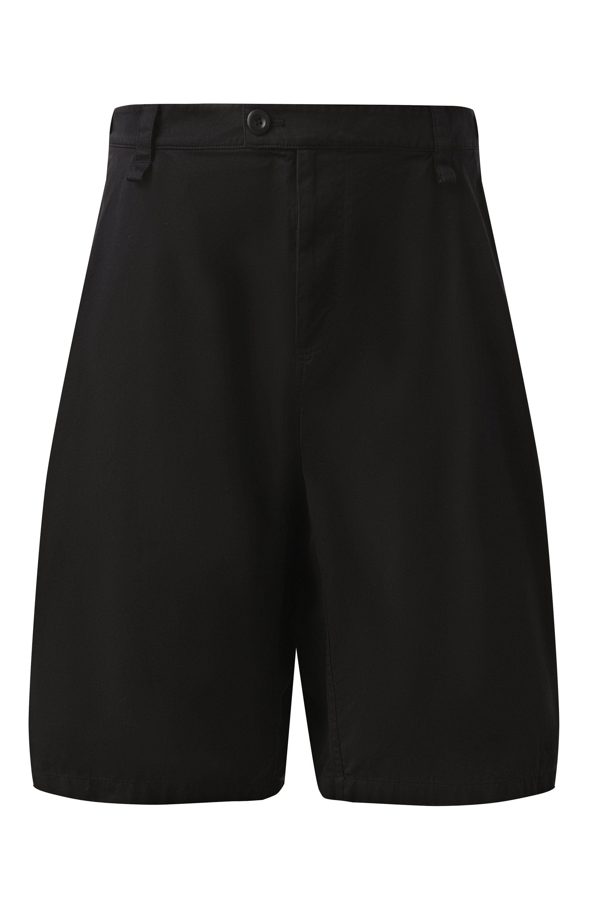 Хлопковые шорты BALENCIAGA черного цвета по цене 119000 руб., арт. 791058/TBP01, фото 1 Хлопковые шорты BALENCIAGA, арт. 791058/TBP01, фото 1