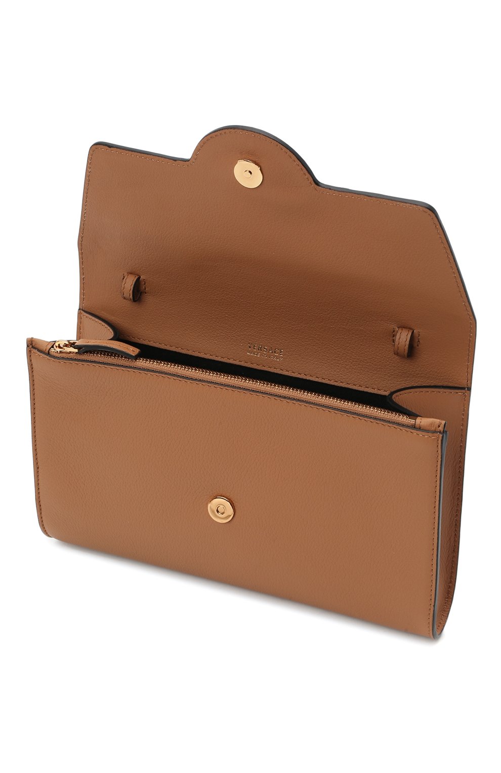 Кожаный кошелек на цепочке la medusa VERSACE, арт. 1000814/DVIT2T, фото 4