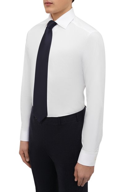 Хлопковая сорочка ETON белого цвета по цене 22500 руб., арт. 1000 02419, фото 4 Хлопковая сорочка ETON, арт. 1000 02419, фото 4