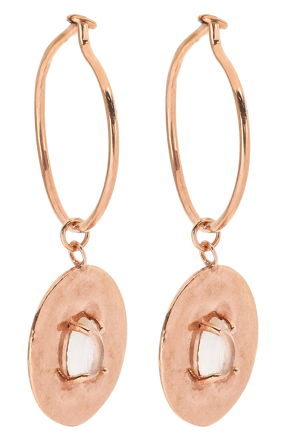 Серьги с горным хрусталем: рак MOONKA, арт. in-er-crs, фото 3