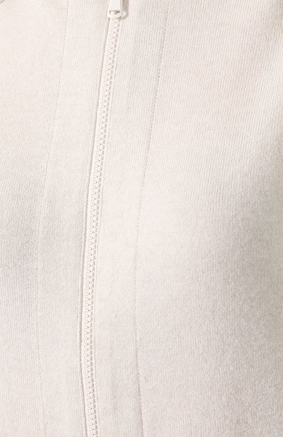 Кашемировый кардиган BRUNELLO CUCINELLI кремового цвета по цене 425500 руб., арт. M12169506, фото 5 Кашемировый кардиган BRUNELLO CUCINELLI, арт. M12169506, фото 5