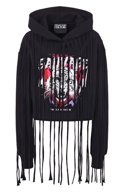 Женский хлопковое худи VERSACE JEANS COUTURE, арт. 78HAIE01/CF00E