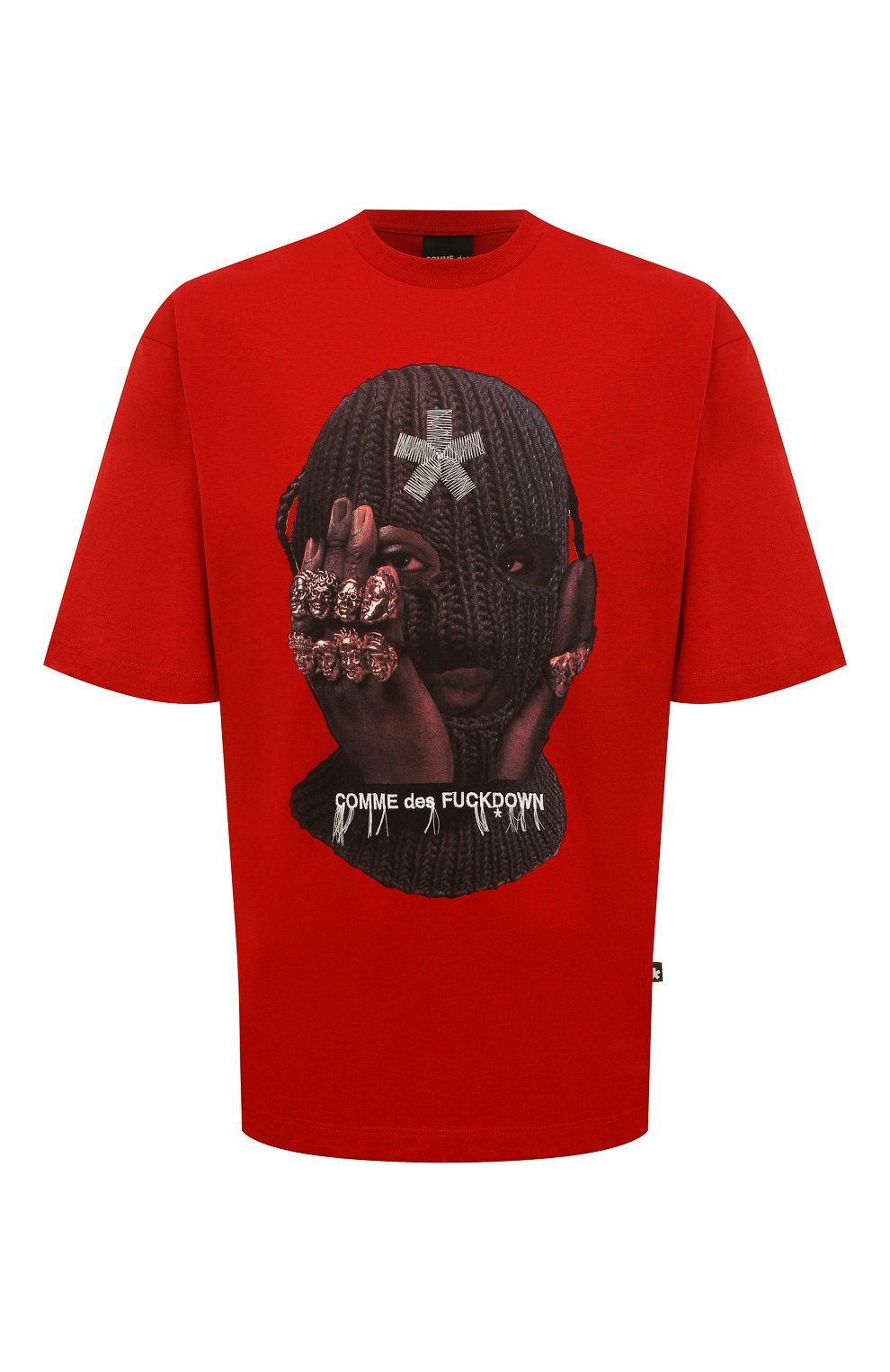 Хлопковая футболка COMME DES FUCKDOWN, арт. CDFU1843, фото 1