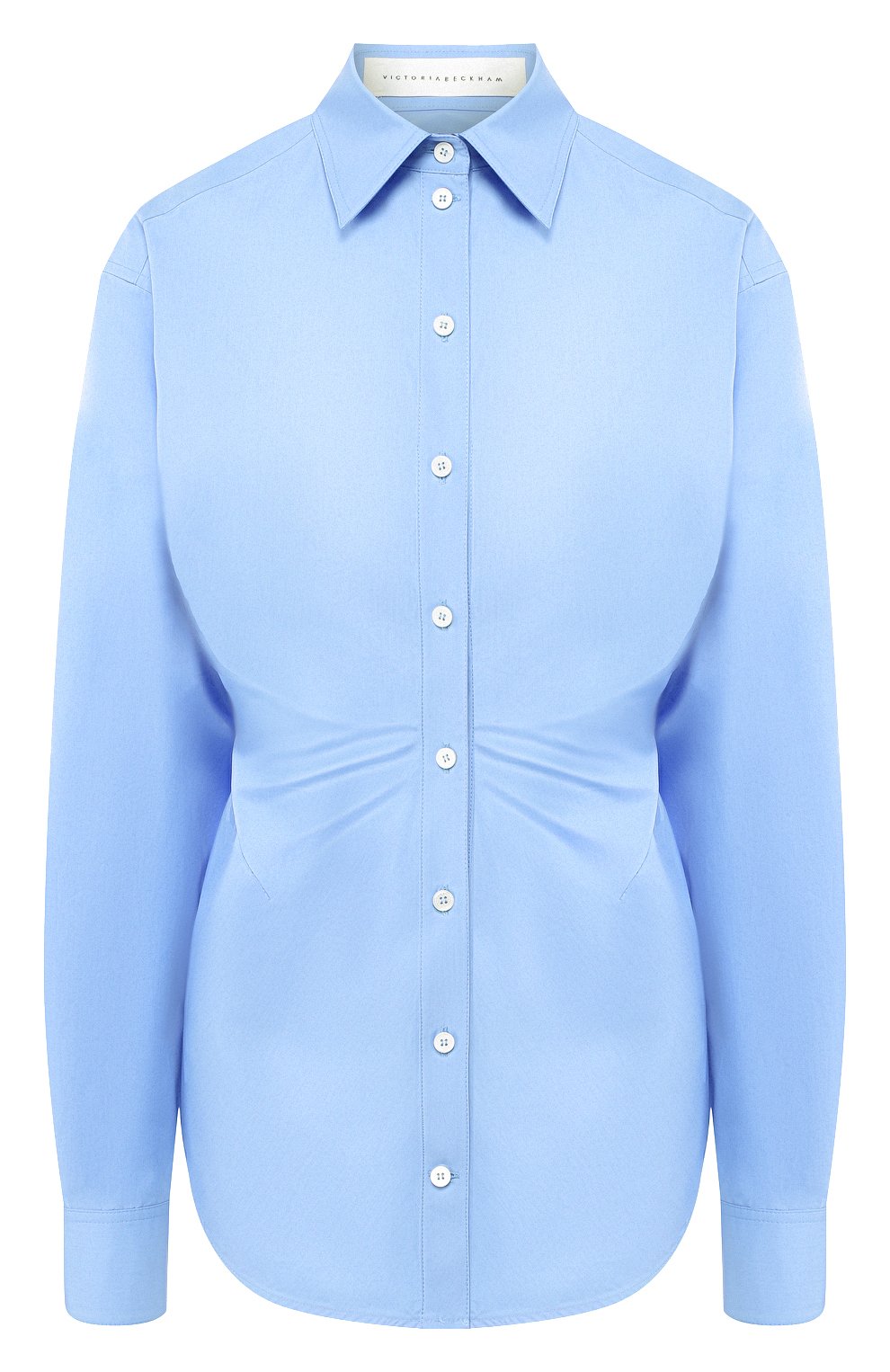Хлопковая рубашка VICTORIA BECKHAM, арт. SH FIT 1800C MSS19 C0TT0N P0PLIN, фото 1