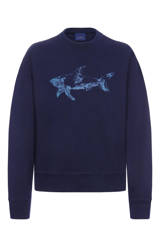 Хлопковый свитшот Paul&Shark 15311848/3XL-6XL Синий 15311848/3XL-6XL