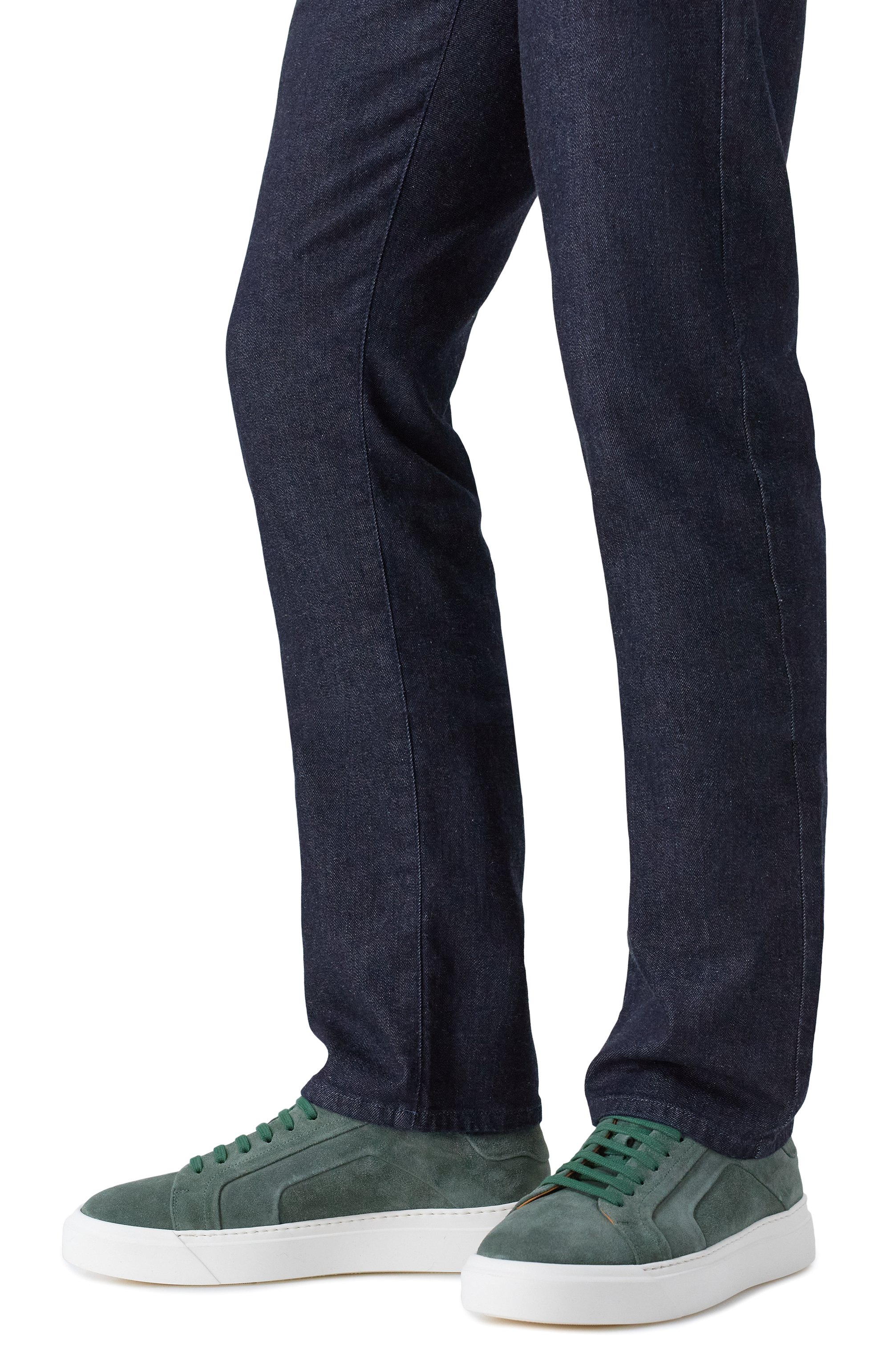 Замшевые кеды KITON, арт. USSA268N0127908, фото 3