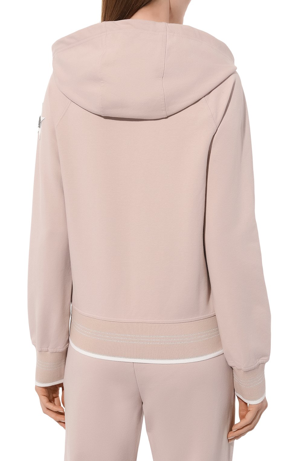 Хлопковая толстовка LORENA ANTONIAZZI, арт. FE06AP/9999, фото 4