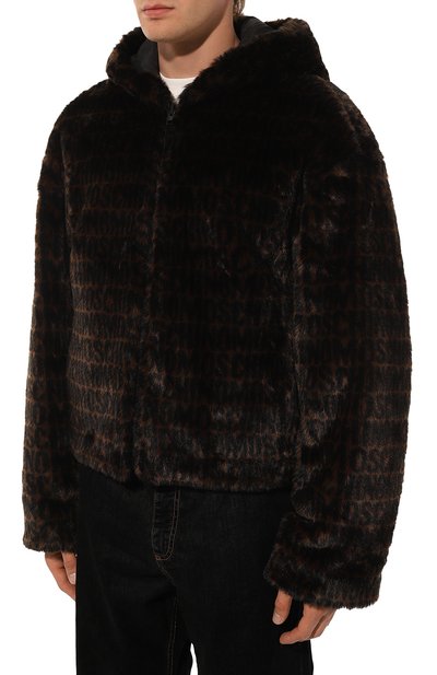 Шуба из экомеха MOSCHINO, арт. A0624/7669, фото 3