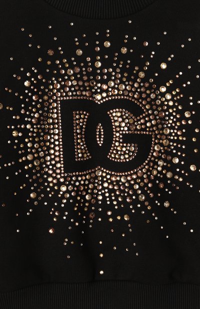 Хлопковый свитшот DOLCE & GABBANA, арт. L5JWAW/G7N6C/2-6, фото 3