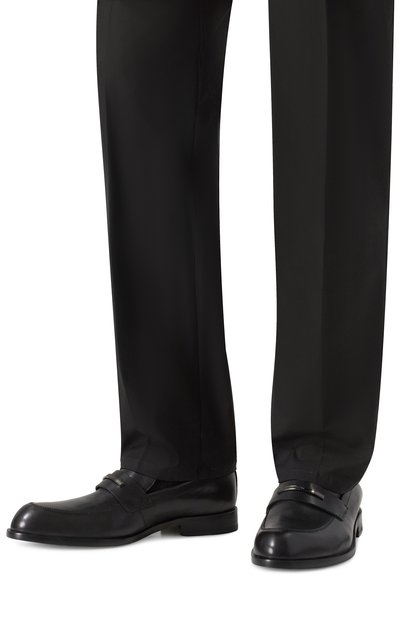 Кожаные лоферы tayil BOSS, арт. 50557630, фото 3