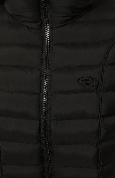 Утепленный жилет DIESEL черного цвета по цене 33050 руб., арт. A14718/0BHAZ, фото 5 Утепленный жилет DIESEL, арт. A14718/0BHAZ, фото 5