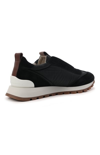 Комбинированные кроссовки BRUNELLO CUCINELLI, арт. MZSFG2129, фото 5