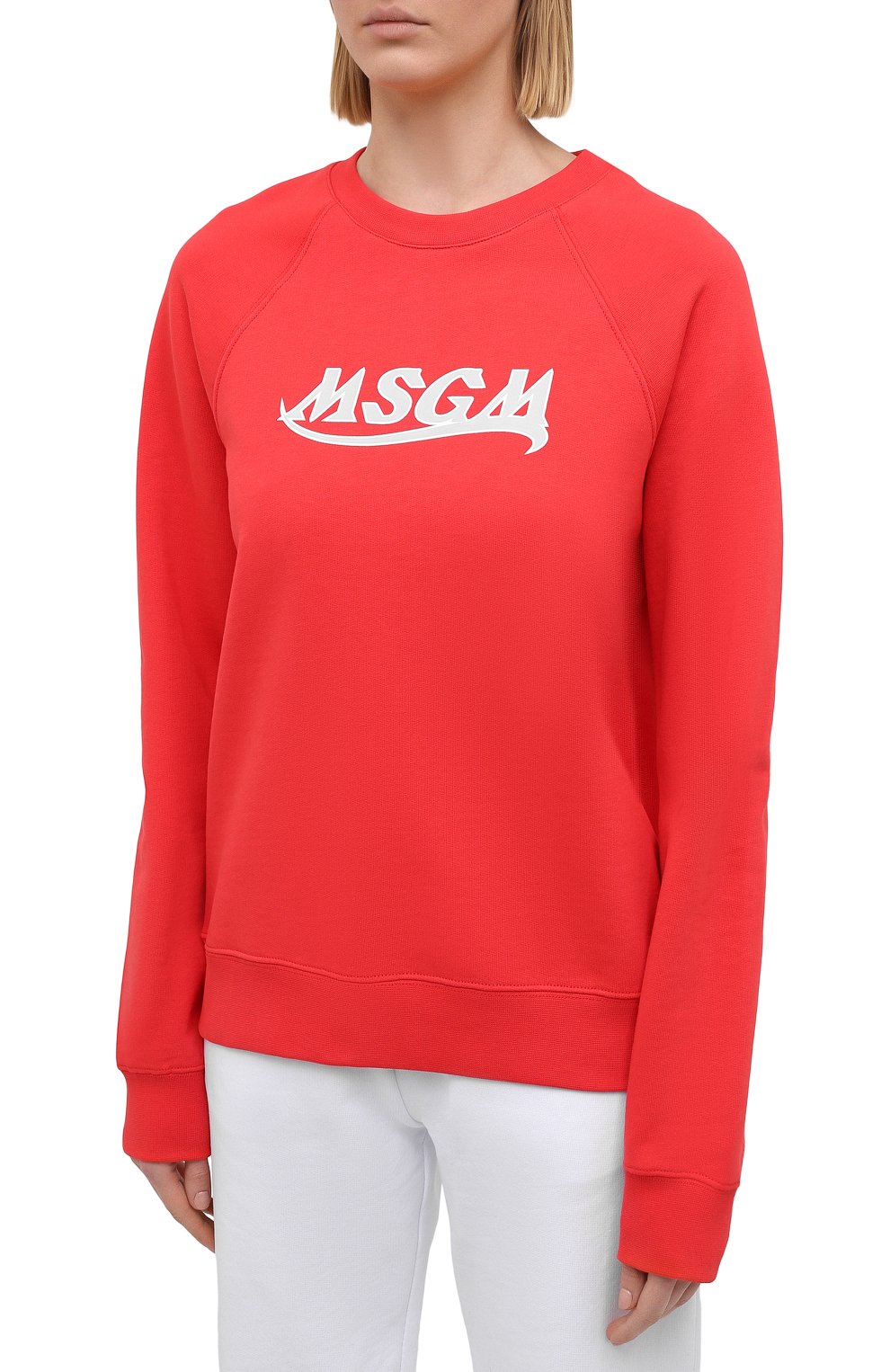 Хлопковый свитшот MSGM, арт. 3041MDM174 217299, фото 3