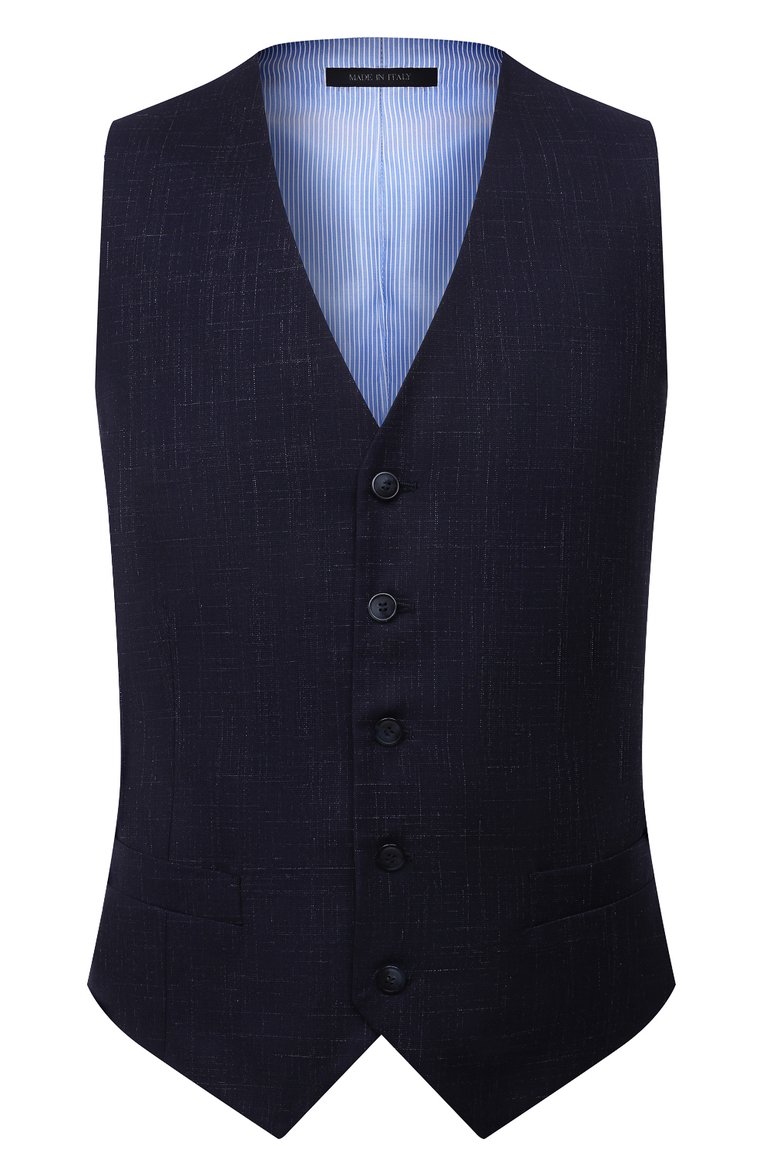 Жилет из шерсти и шелка GIORGIO ARMANI, арт. 8WGGK008/T01JD, фото 1