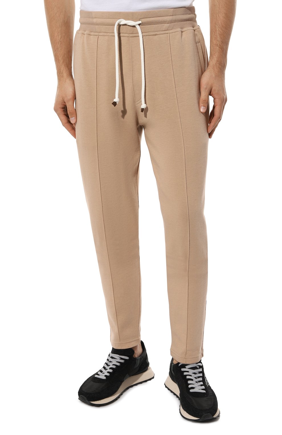 Хлопковые брюки BRUNELLO CUCINELLI, арт. M0T353212G, фото 3