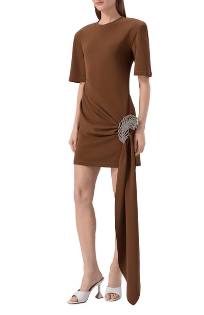 Кожаные мюли lupita 95 AMINA MUADDI, арт. LUPITA SLIPPER 95/NAPPA, фото 3