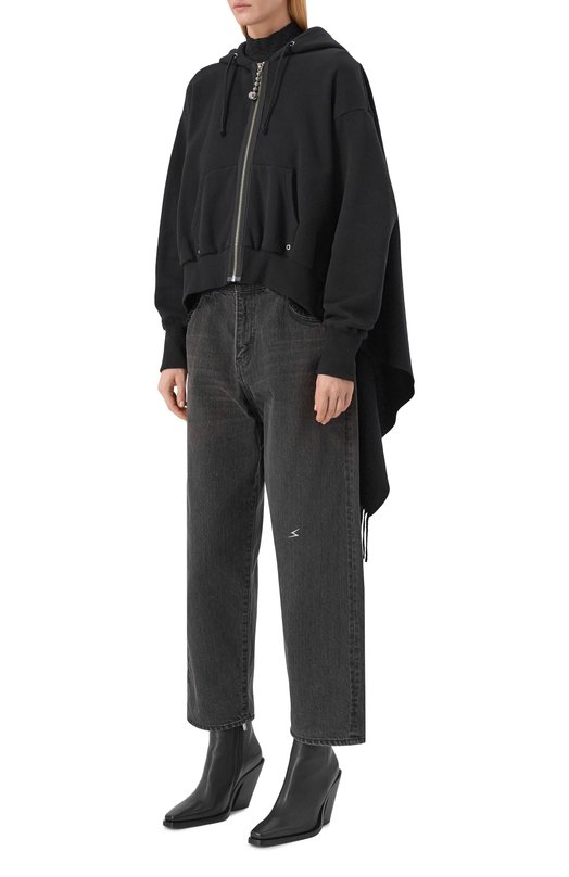 Хлопковая толстовка Undercover UC2E8801 Чёрный  UC2E8801 Фото 3