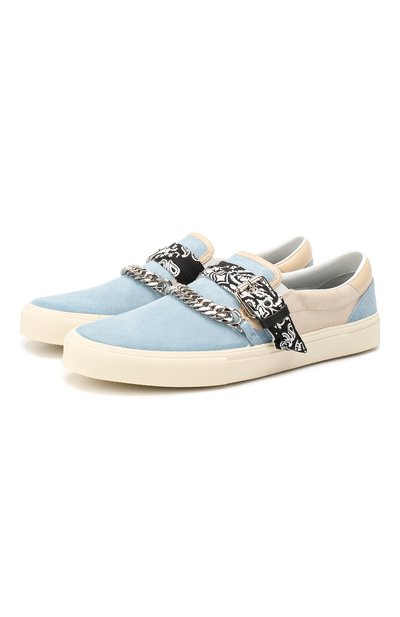 Замшевые слипоны AMIRI, арт. Y0F23273SU, фото 1