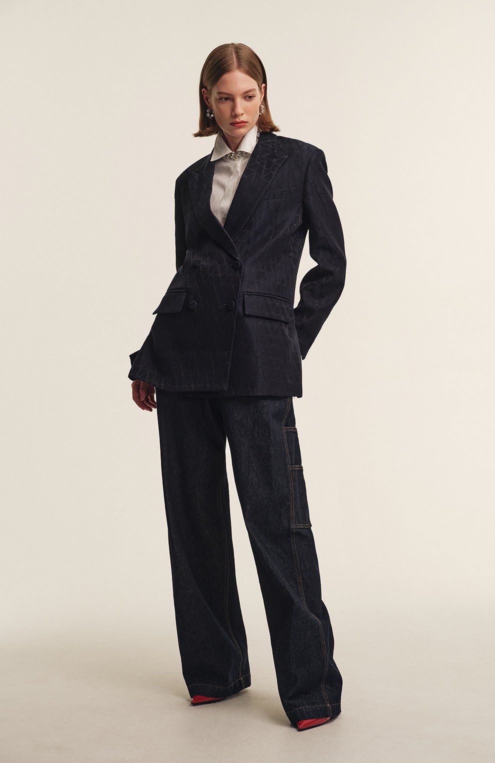 Хлопковая рубашка BRUNELLO CUCINELLI, арт. M0091MM606, фото 6