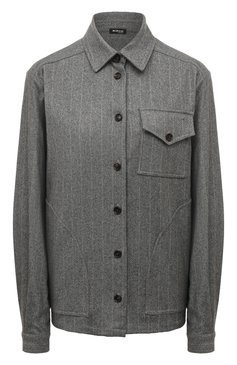 Рубашка из шерсти и вискозы KITON, арт. D56405K0554C, фото 1