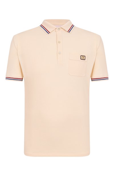 Мужское хлопковое поло VALENTINO, а�рт. 6V3MH01K/AQJ