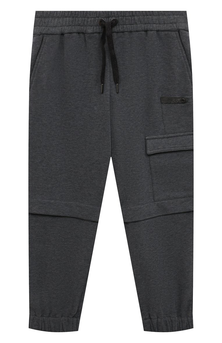 Хлопковые джоггеры BRUNELLO CUCINELLI, арт. BN05NE607A, фото 1