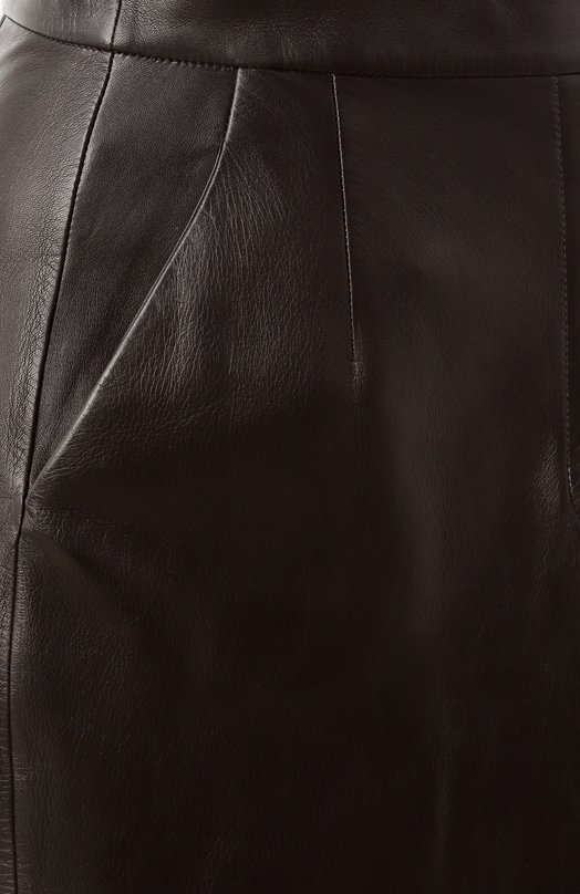 Кожаная юбка MVST ZBET-Y343-2/Z2759-2 Чёрный  ZBET-Y343-2/Z2759-2 Фото 6