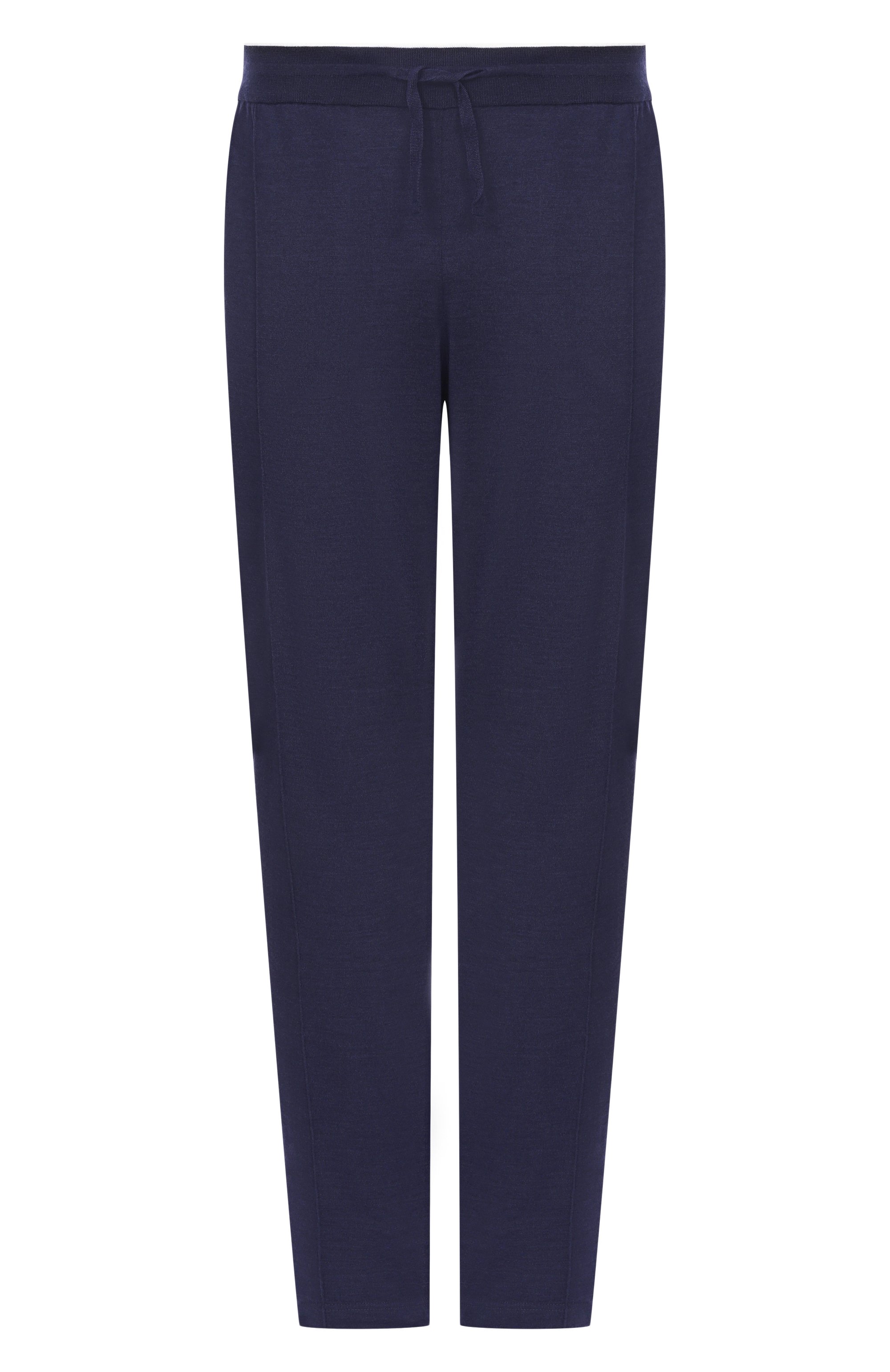 Брюки из шерсти и шелка PAUL&SHARK темно-синего цвета по цене 89850 руб., арт. 26411712, фото 1 Брюки из шерсти и шелка PAUL&SHARK, арт. 26411712, фото 1