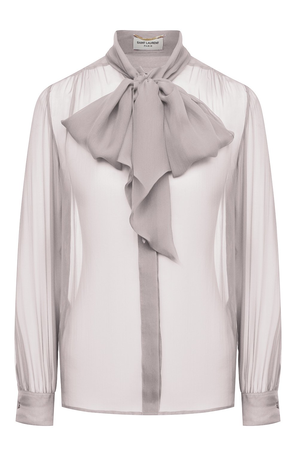 Шелковая блузка SAINT LAURENT, арт. 641580/Y065W, фото 1
