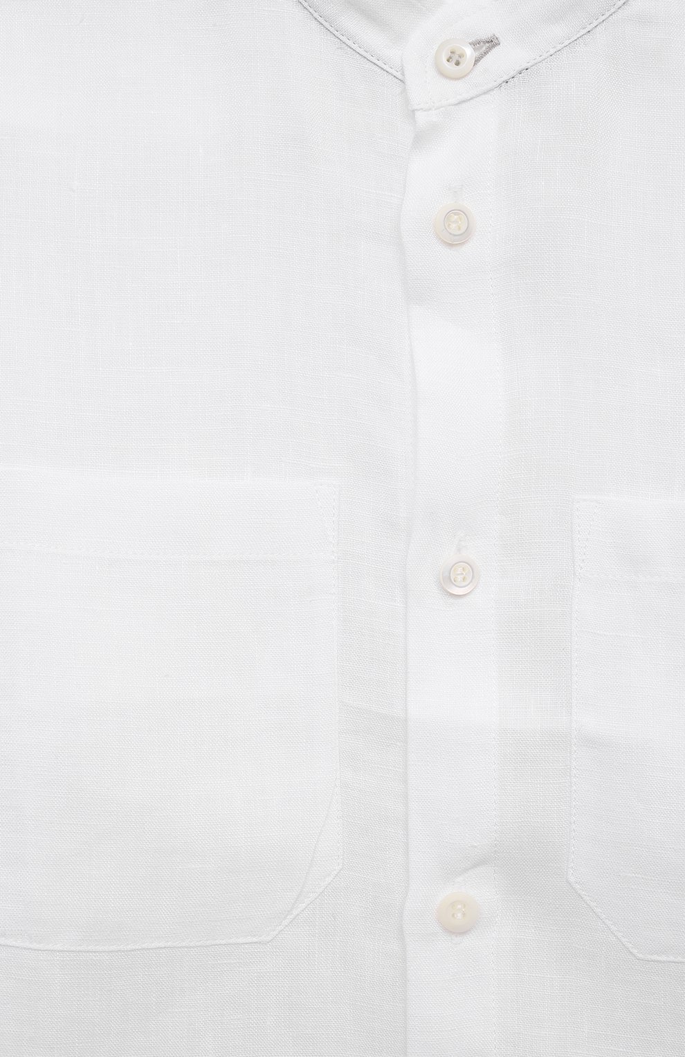 Льняная рубашка BRUNELLO CUCINELLI белого цвета по цене 28850 руб., арт. BB608C330B, фото 3 Льняная рубашка BRUNELLO CUCINELLI, арт. BB608C330B, фото 3